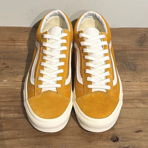 未使用 箱付き VANS バンズ STYLE 36 RETRO SPORT スタイル36 レトロスポーツ VN0A3DZ3UCP 29cm US11サイズ サンフラワー_画像2