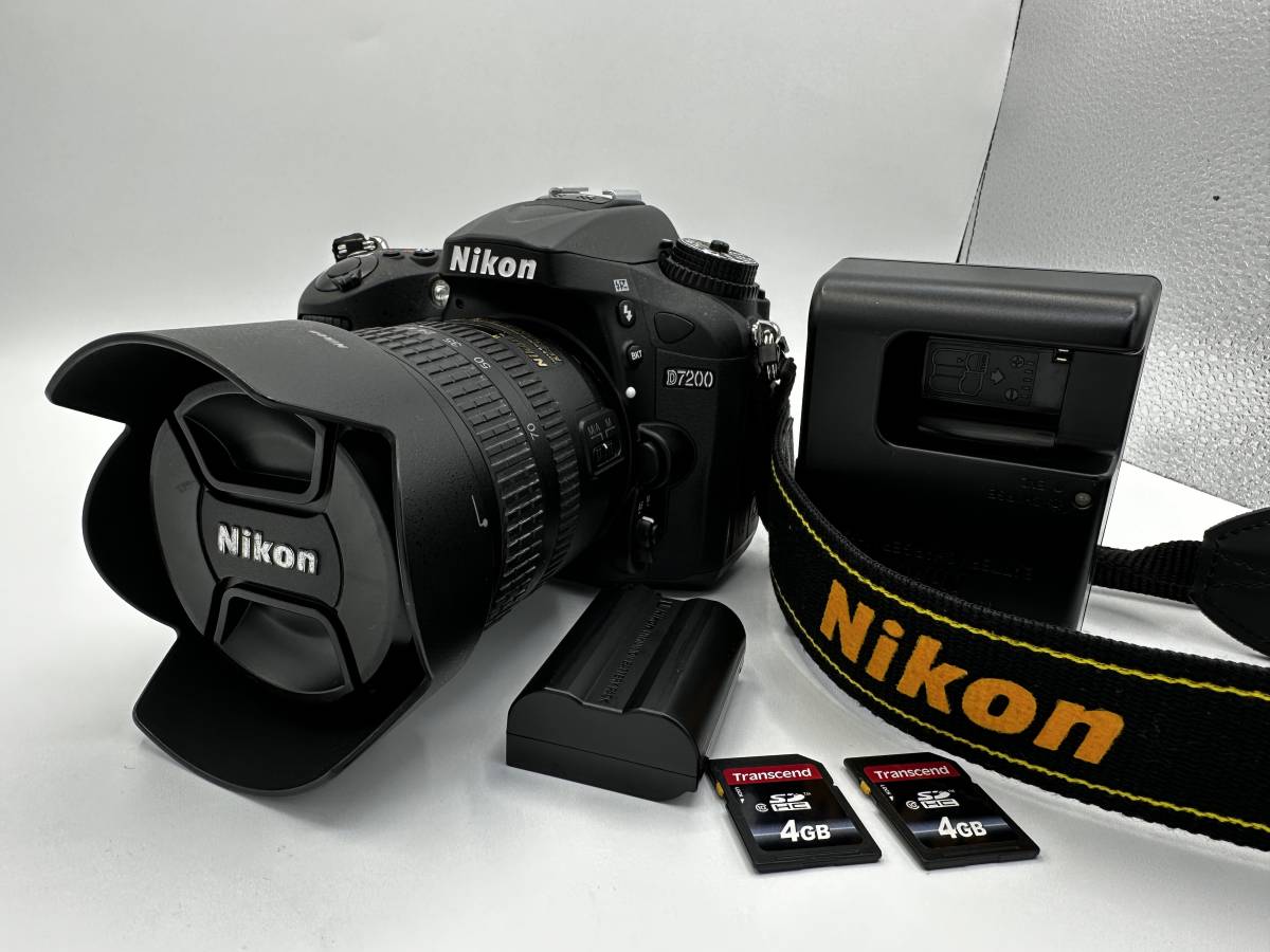 Nikon デジタル一眼レフカメラ D7200 18-300VR レンズキット D7200LK18