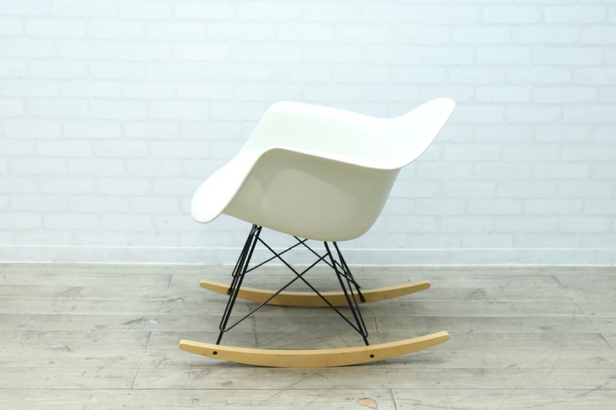 ■【G0866】★美品★ハーマンミラー★Herman Miller★EAMES OFFICE★イームズ★Eames★プラスチック　シェル★ロッキングチェア★チェア★_画像5