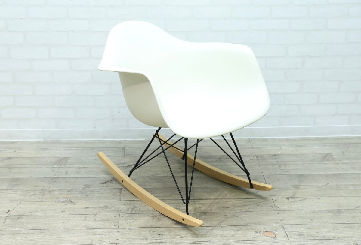 ■【G0866】★美品★ハーマンミラー★Herman Miller★EAMES OFFICE★イームズ★Eames★プラスチック　シェル★ロッキングチェア★チェア★_画像1