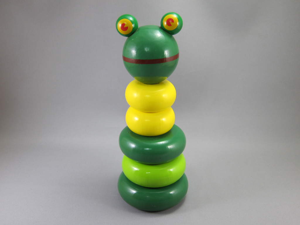 VILAC vi rack frog loading tree wooden toy ... France 