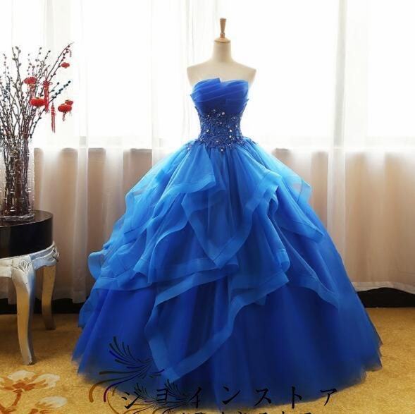 大人気新品 極美品★ パニエ付 ウエディングドレス カラードレス 結婚式 披露宴 ステージ サイズオーダー可能 プリンセスタイプ 大人気新品 極美品★ パニエ付 ウエディングドレス カラードレス 結婚式 披露宴 ステージ サイズオーダー可能 プリンセスタイプ