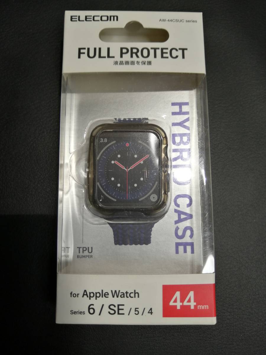 【4個】エレコム Apple Watch 44mm フルカバー ケース AW-44CSUCBKC 4549550207447 