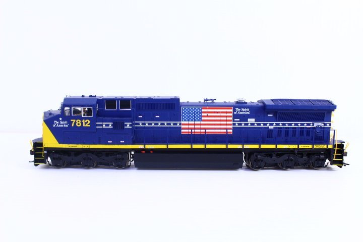 ●HOゲージ CSX The Spirit Of America! ＃7812 電車模型 鉄道模型 アメリカ ブルー HOSCALE プラモデル【10870361】_画像3