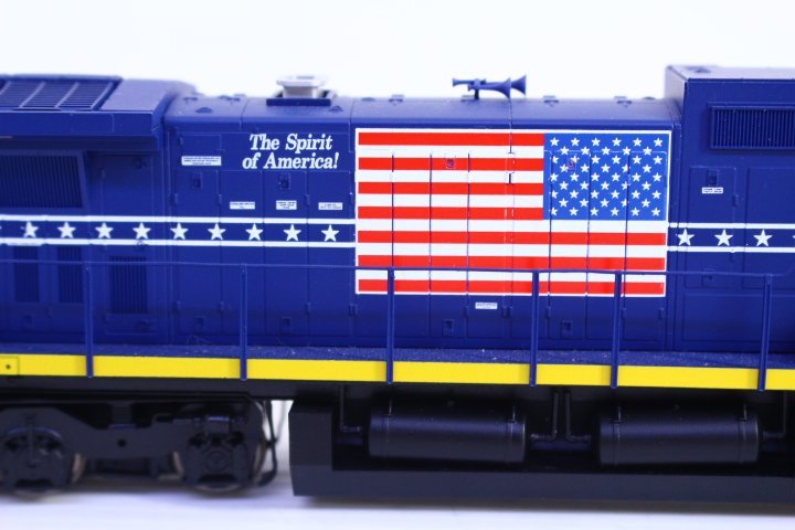 ●HOゲージ CSX The Spirit Of America! ＃7812 電車模型 鉄道模型 アメリカ ブルー HOSCALE プラモデル【10870361】_画像10