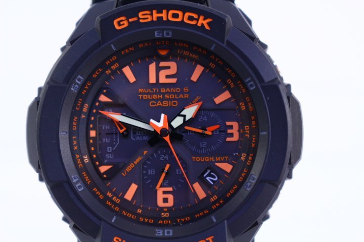 ●Casio/カシオ 5121 GW-3000B G-SHOCK 腕時計 オレンジ/ブラック 化粧箱あり【10870668】_画像5