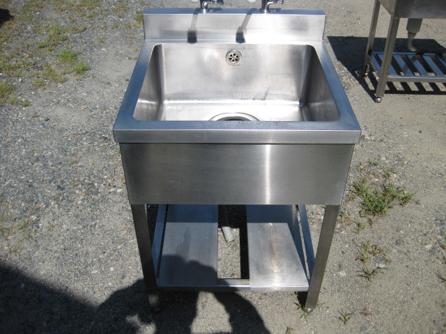 年末のプロモーション 厨房機器 店舗用品 業務用 流し台 1槽シンク ステンレス W600×D580×H800 流し台、シンク 年末のプロモーション 厨房機器 店舗用品 業務用 流し台 1槽シンク ステンレス W600×D580×H800 流し台、シンク