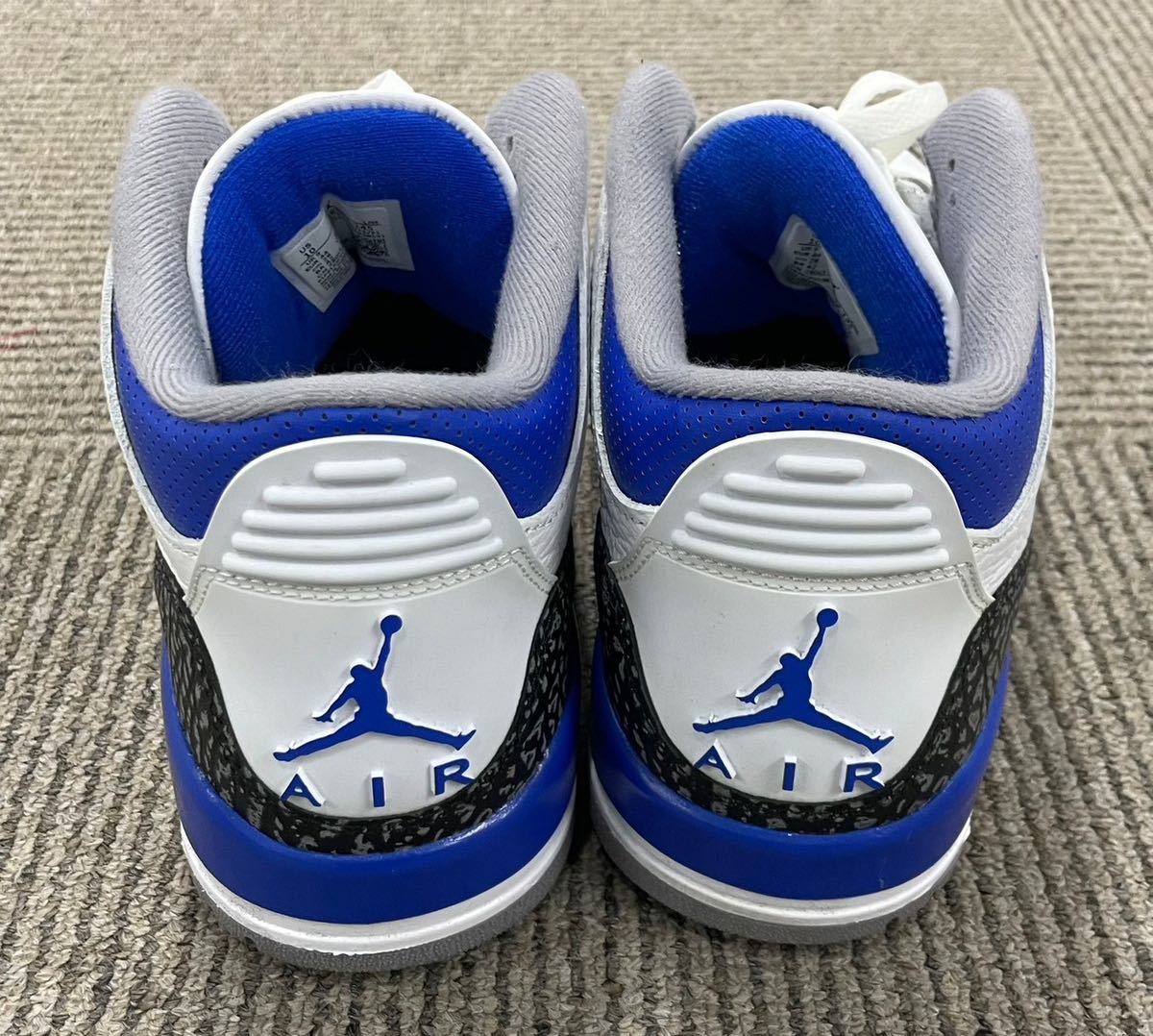 00K 8 AIR JORDAN 3 AJ3 RETORO エアジョーダン3 レトロ 28cm CT8532-145 スニーカー レーサーブルー メンズ_画像4