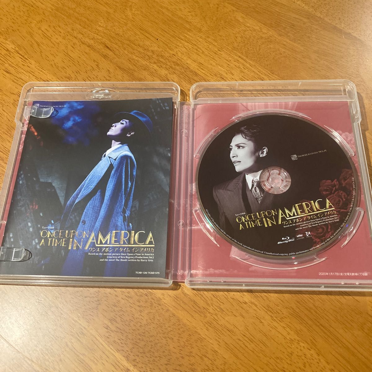 ワンスアポンアタイムインアメリカ Blu-ray 宝塚 望海風斗 雪組
