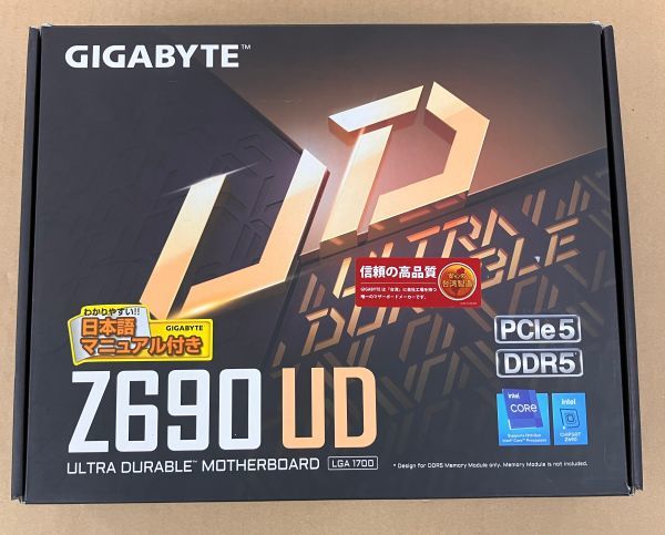 GIGABYTE Z690 UD Intel Z690 ULTRA DURABLE ATX マザーボード_画像9