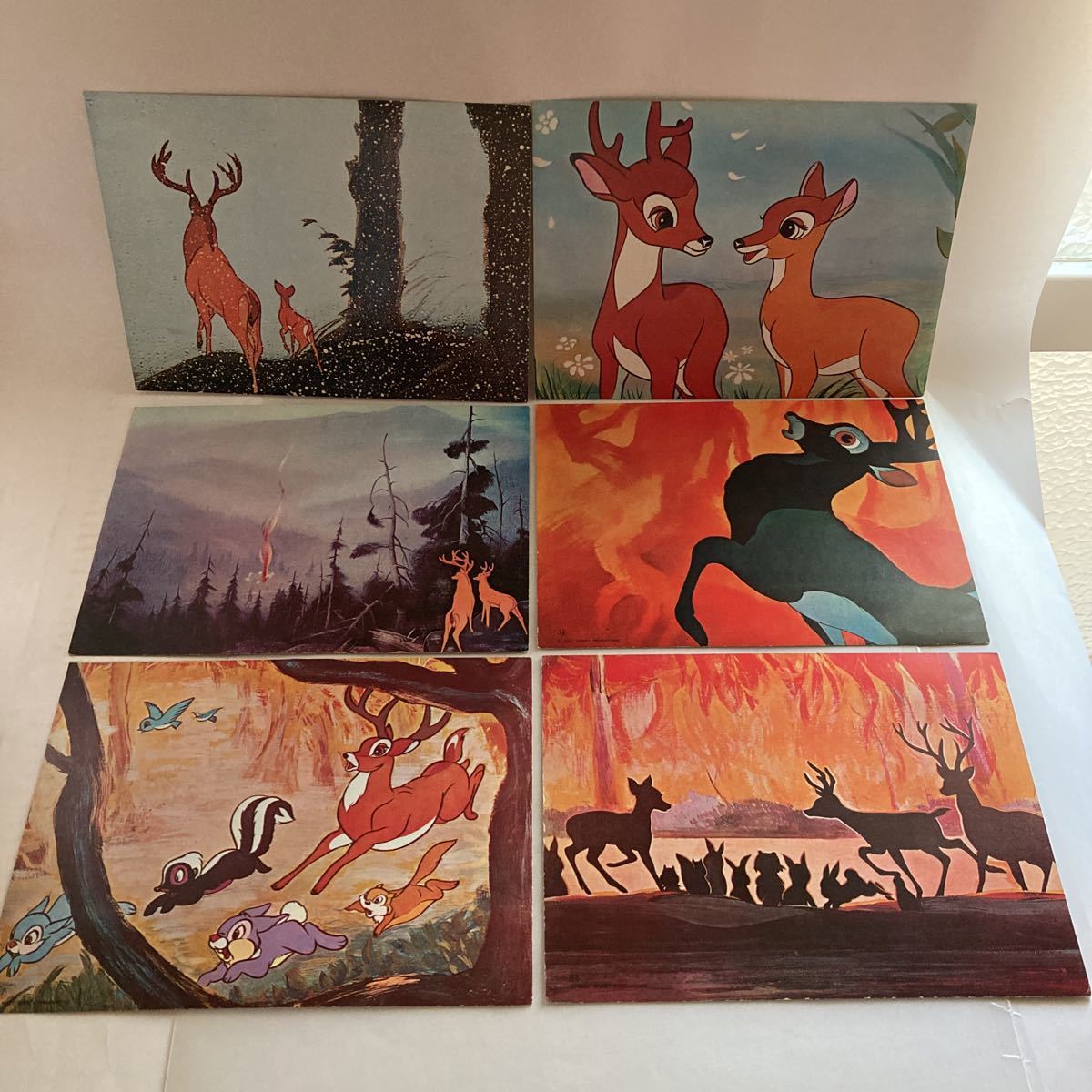 * Epo k фирменный Family бумажные декорации Bambi сиденье запись есть ... . состояние хорошо нет. изображен на фотографии Disney шедевр театр подлинная вещь!GM802