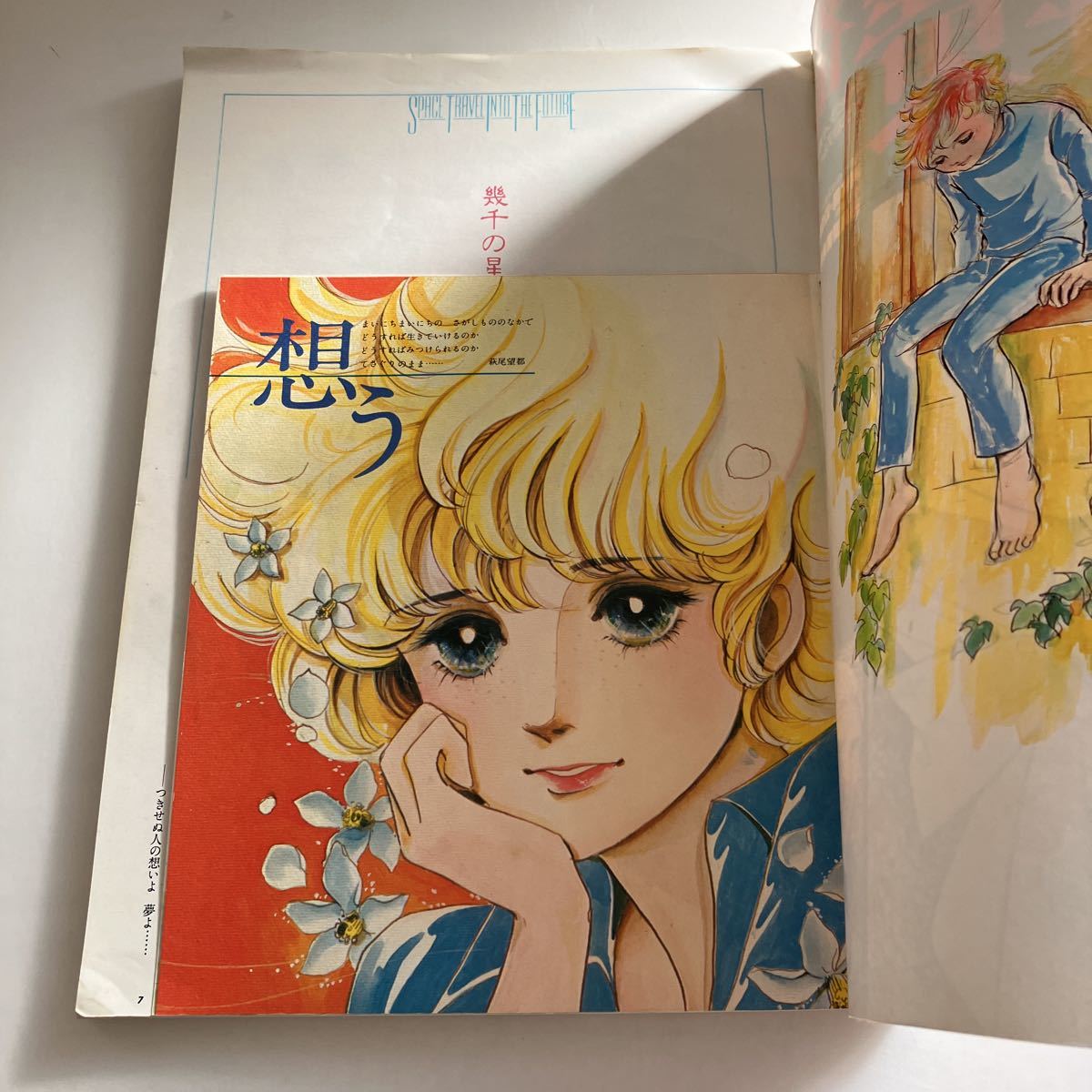 ◇送料無料◇ 萩尾望都の世界 イラスト・アニメージュ６ 徳間書店 1978年 ♪GM801の画像4