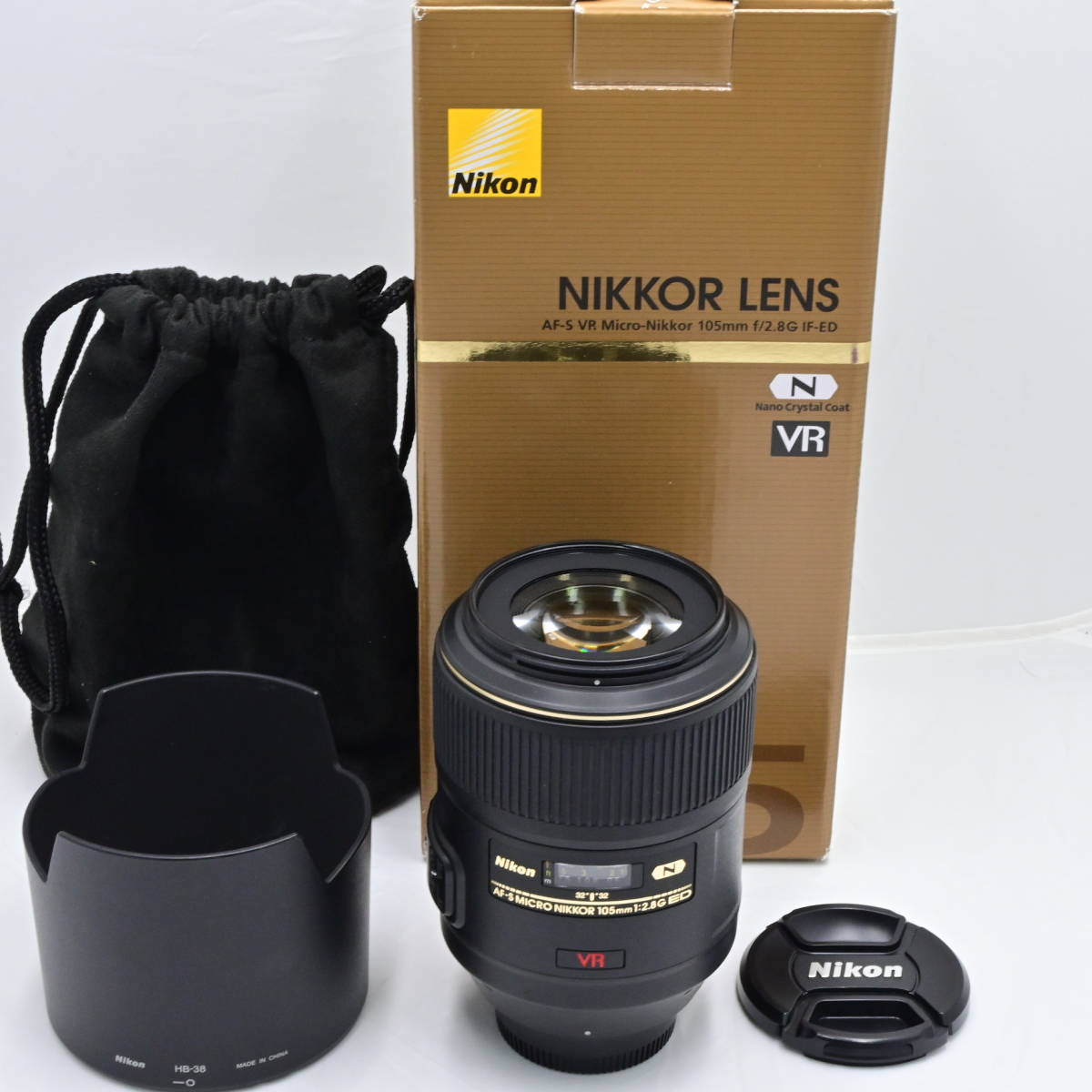Nikon 単焦点マイクロレンズAF-S VR Micro Nikkor 105mm f/2.8 G IF-ED
