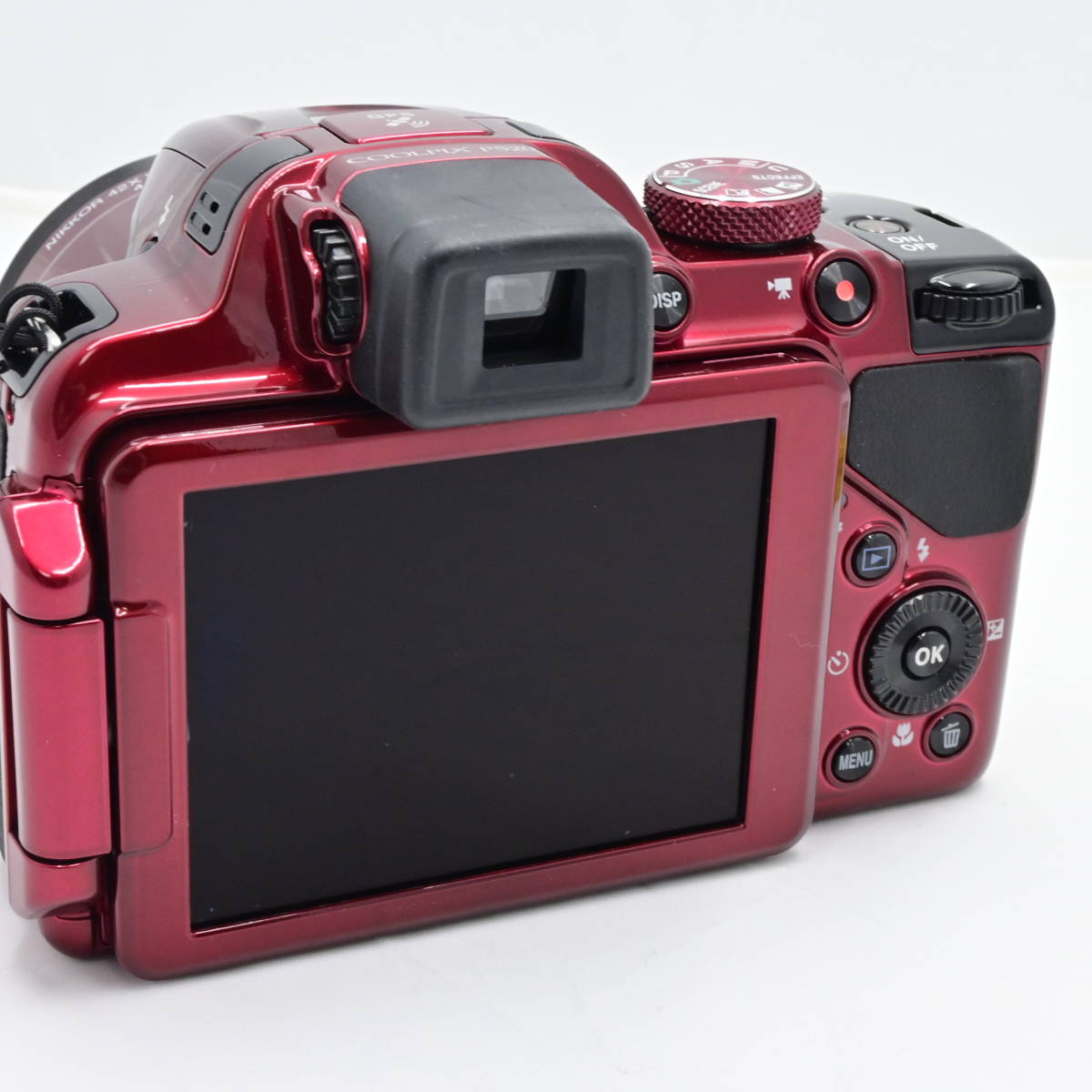 Nikon デジタルカメラ COOLPIX P520 光学42倍ズーム バリアングル液晶 レッド_画像3