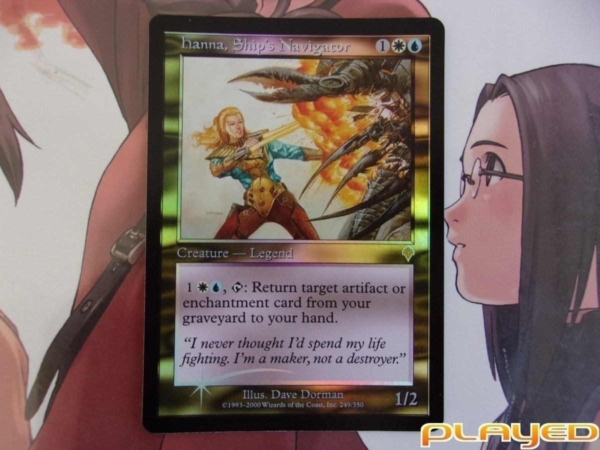 人気ショップが最安値挑戦!】 MTG 航行長ハナ/Hanna, Ship's