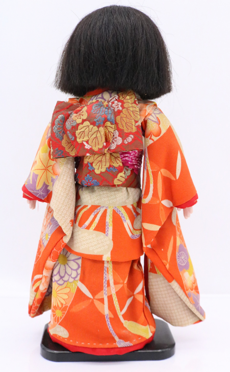 ト滝】市松人形 女の子 38cm レトロ 着物 振袖 日本人形 雛人形 ト滝】市松人形 女の子 38cm レトロ 着物 振袖 日本人形 雛人形