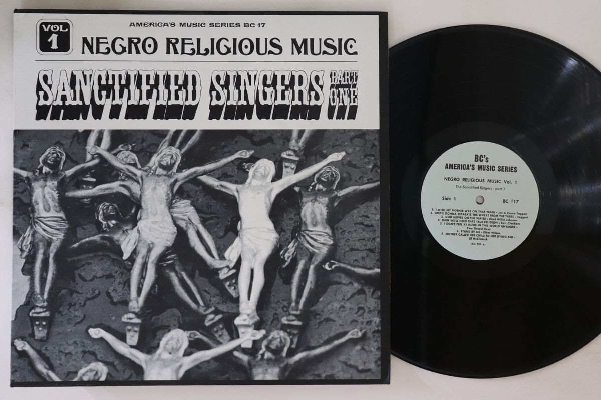 米LP Various Negro Religious Music Vol. 1 BC17 BLUES CLASSICS /00260の画像1