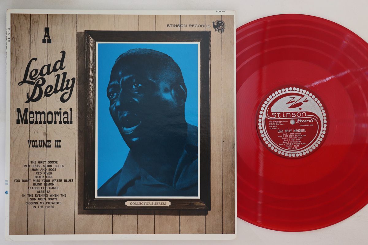 米LP Leadbelly A Leadbelly Memorial: Volume III SLP48 STINSON /00260_画像1