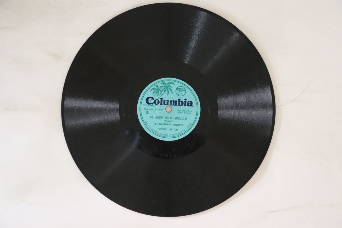 78RPM/SP Andy Iona & His Islanders / Samoan Troupe Hawaiian One To Ten / He Aloha No O Honolulu M126 COLUMBIA /00500_画像1