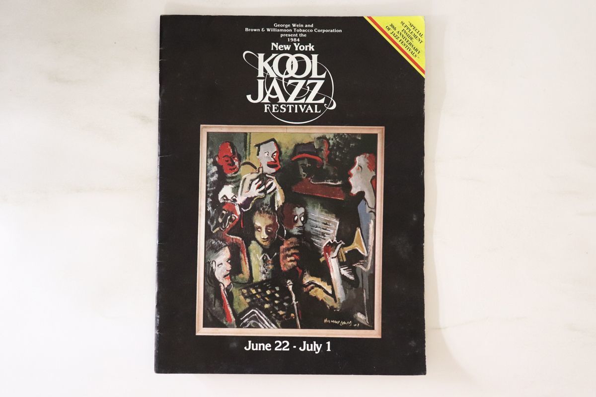 輸入Memorabilia Tour Book New York Kool Jazz Festival 1984 NEWYORKKOOLJAZZFESTIVAL1984 NOT ON LABEL /00180_画像1