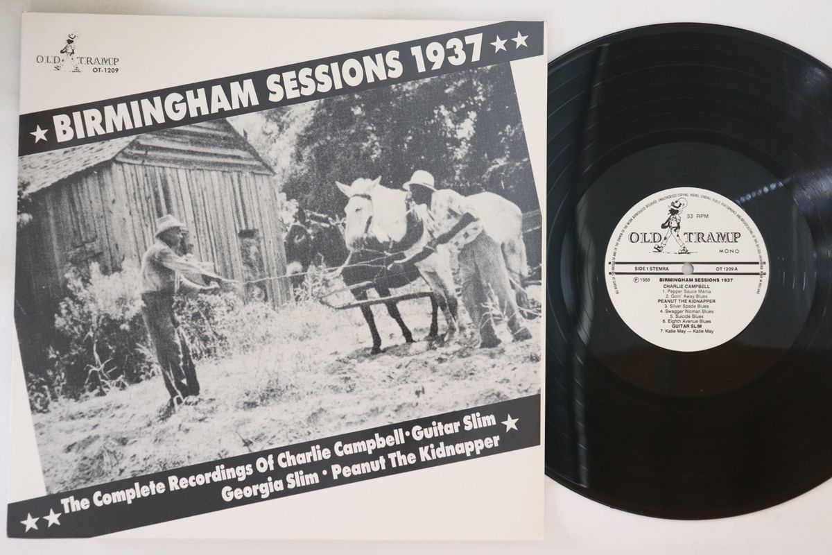 蘭LP Various Birmingham Sessions 1937 OT1209 OLD TRAMP /00260_画像1