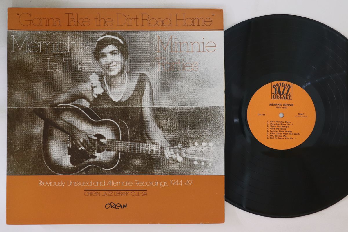 米LP Memphis Minnie Gonna Take The Dirt Road Home (Memphis Minnie In The Forties) OJL24 ORIGIN JAZZ LIBRARY /00260の画像1
