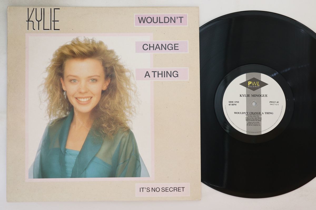 英12 Kylie Minogue Wouldn't Change A Thing PWLT42 PWL /00250_画像1