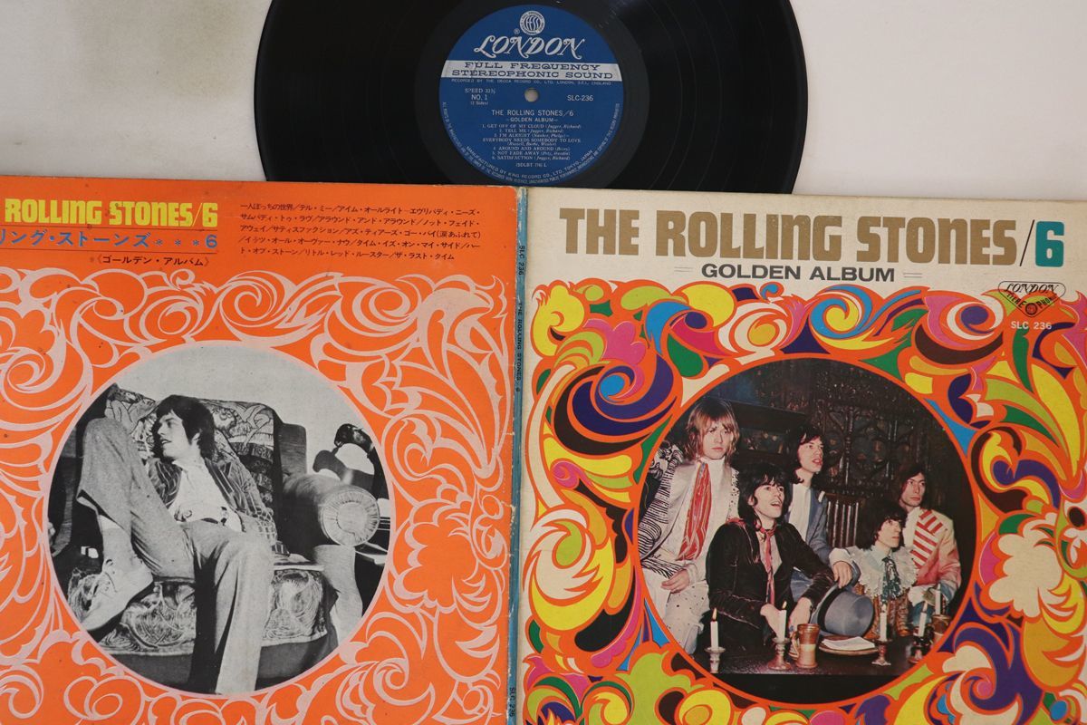 LP Rolling Stones Rolling Stones 6 Golden Album SLC236 LONDON /00400_画像1
