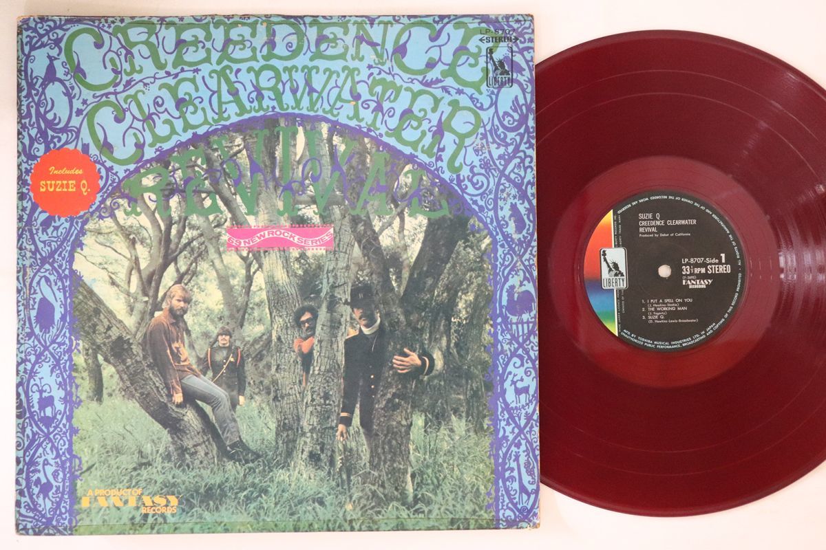 LP Creedence Clearwater Revival Suzie Q LP8707 LIBERTY /00260_画像1