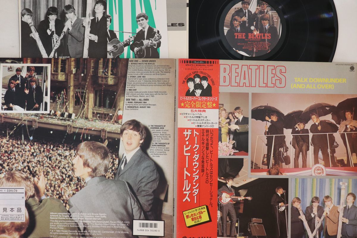 LP/GF Beatles Talk Downunder (And All Over) UPS679V OVERSEAS Japan Vinyl プロモ /00660_画像1