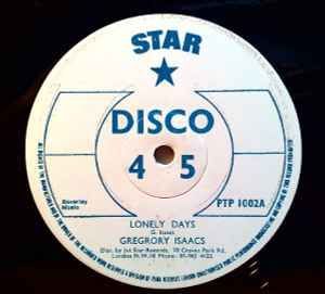 英12 Gregory Isaacs / U-Roy Lonely Days / Nanny Skank PTP1002 Star (3) /00250_画像1