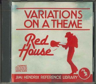 米CD Jimi Hendrix Variations On A Theme - Red House HL00699358 HAL LEONARD PUBLISHING CORPORATION /00110