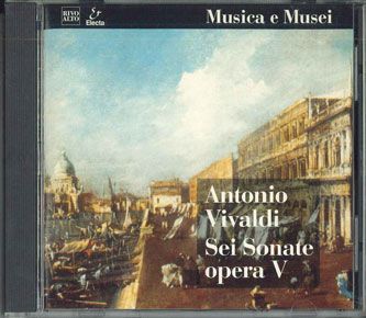 輸入CD Various Vivaldi: Sei Sonate, Opera V CRA9005 RIVO ALTO /00110_画像1