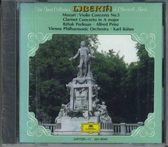 CD Alfred Prinz, Karl Bohm Mozart: Violin Concerto No.5, Clarinet Concerto JUPITER11 POLYDOR 未開封 /00110_画像1
