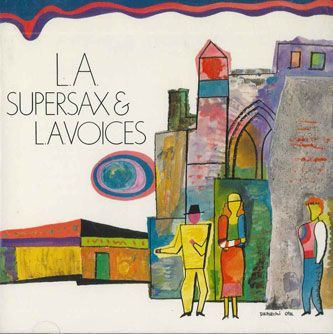 CD Supersax, L.a. Voices Supersax & L.a. Voices 358P24 EPIC SONY /00110_画像1