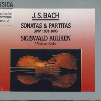 2discs CD Sigiswald Kuijken Bach Sonatas & Partitas Bwv1001-1006 BVCD700506 BMG /00220_画像1