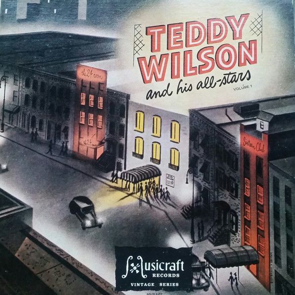 米LP Teddy Wilson Teddy Wilson And His All-stars, Volume 1 MVS502 MUSICRAFT /00400_画像1