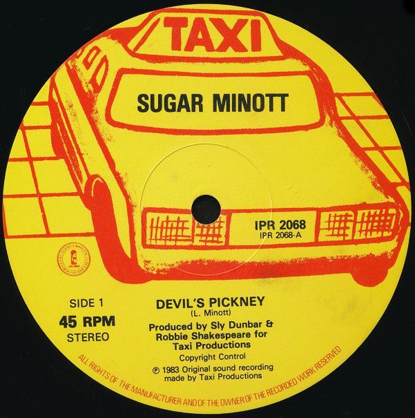 英12 Sugar Minott / Sly & Robbie Devil's Pickney / Conquer Me / Swing Easy IPR2068 Taxi /00250_画像1