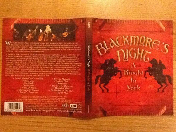 欧Blueray Blackmore's Night A Knight In York UDR0206BR UDR /00110