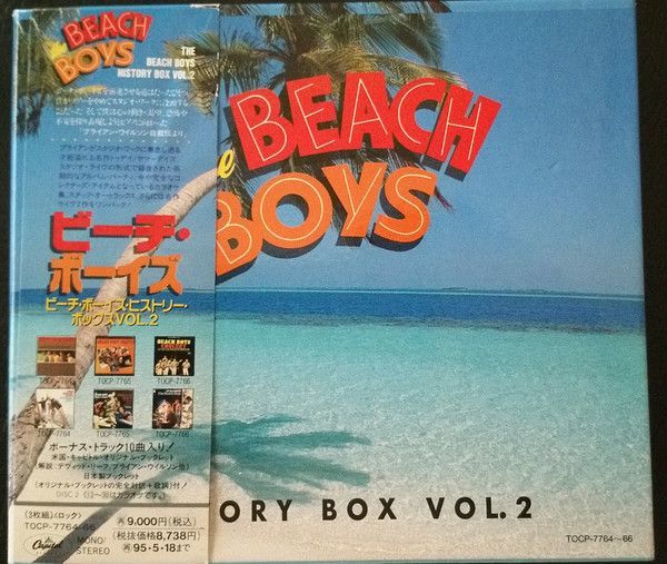 3discs CD Beach Boys History Box Vol. 2 TOCP776466 Capitol Records /00494