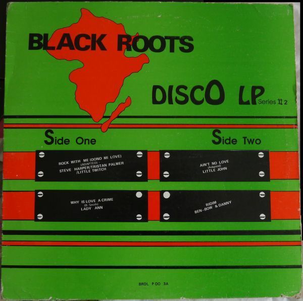 ジャマイカ12 Various Black Roots Disco LP Series 2 BRDLP003 Black Roots /00250_画像1