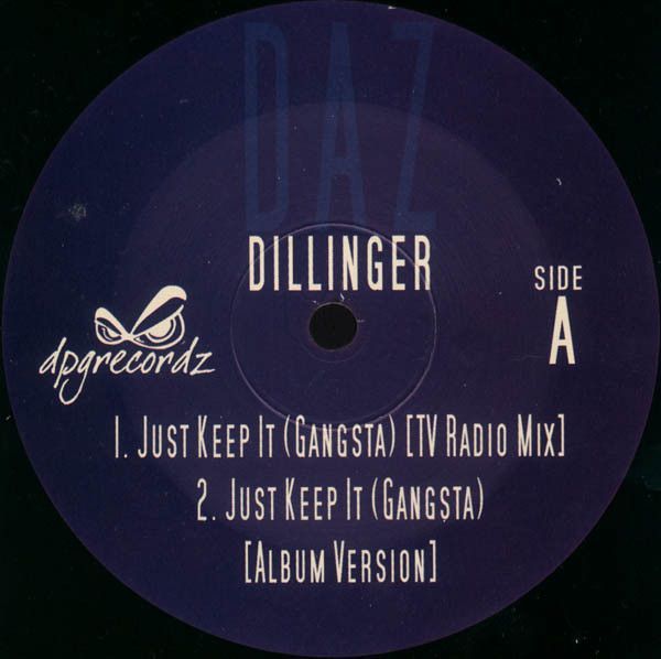 米2discs LP Daz Dillinger Just Keep It Gangsta NONE DPG /00520_画像1