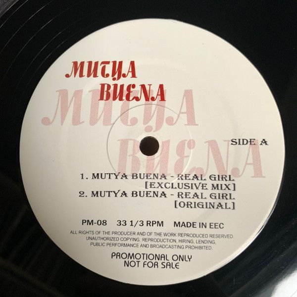 12 Mutya Buena / Paris Bennett Real Girl / My Boyfriend's Back PM08 Not On Label /00250の画像1