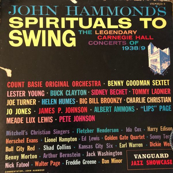 米2discs LP Various John Hammond's Spirituals To Swing The Legendary Carnegie Hall Concerts Of 1938/9 VRS85234 VANGUARD /00520_画像1