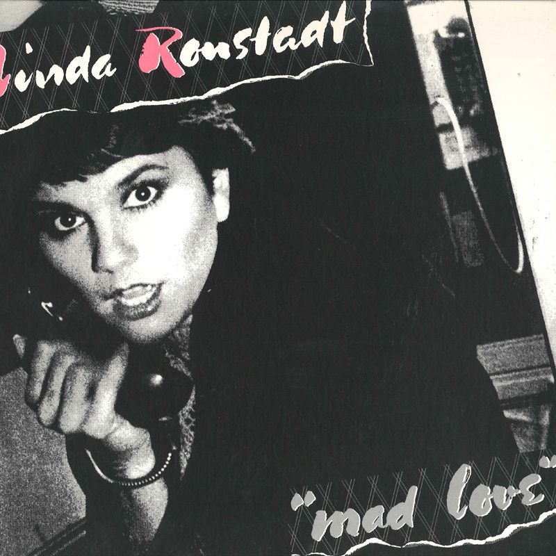 米LP Linda Ronstadt Mad Love 5E510 ASYLUM /00260_画像1