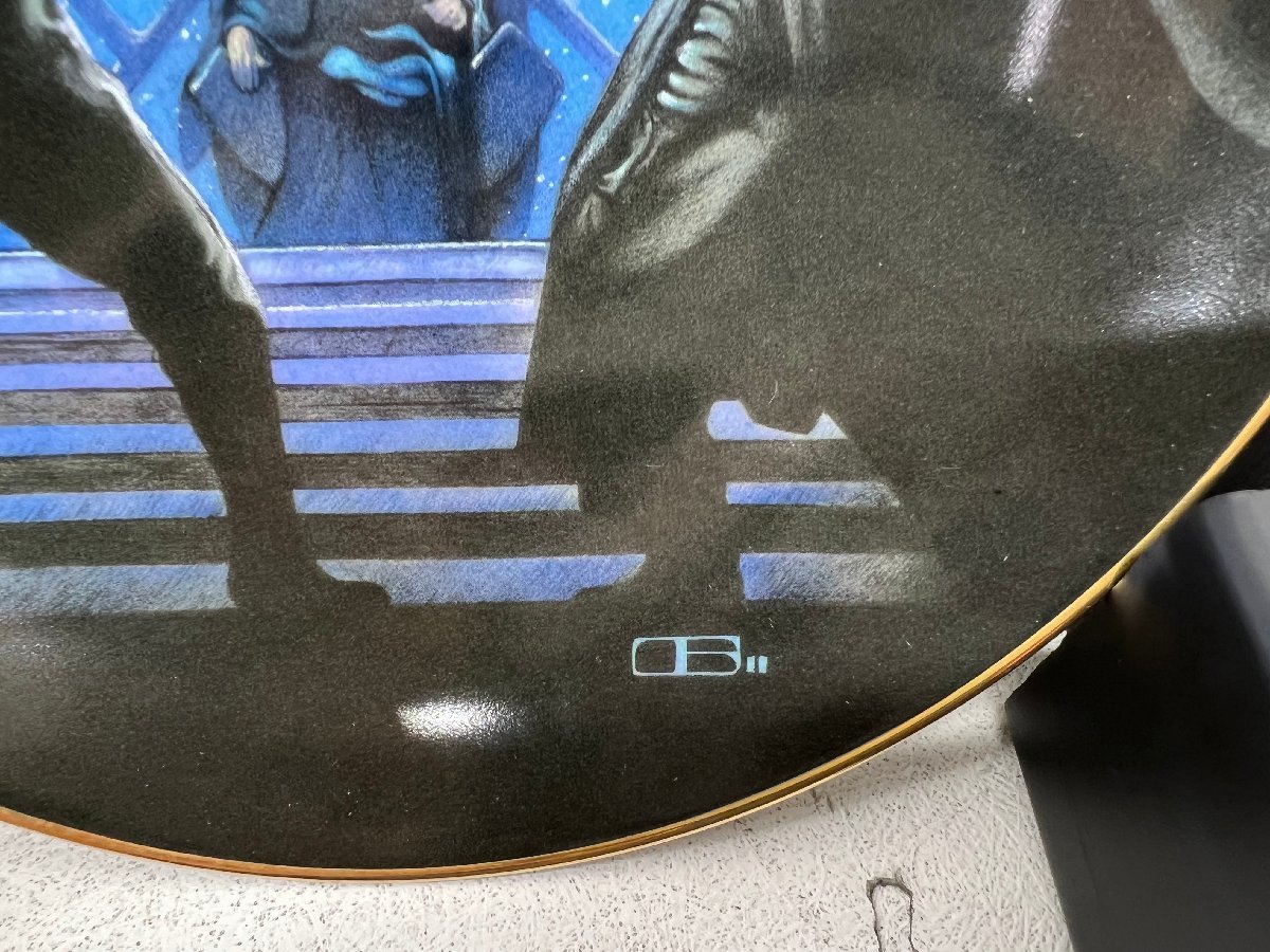 【美品・大阪発】Hamilton Collection STARWARS 置皿 Plate Number 2233c_画像5