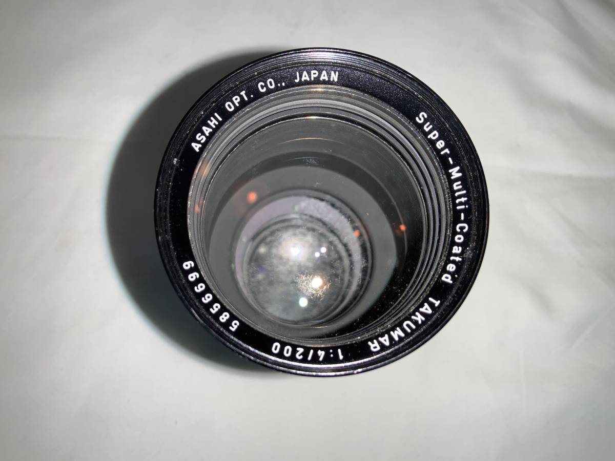 ◇ TAKUMAR ４/200 レンズ ASAHI OPT.CO.JAPAN ◇ ビンテージ・コレクション　VIN：5856699_画像7