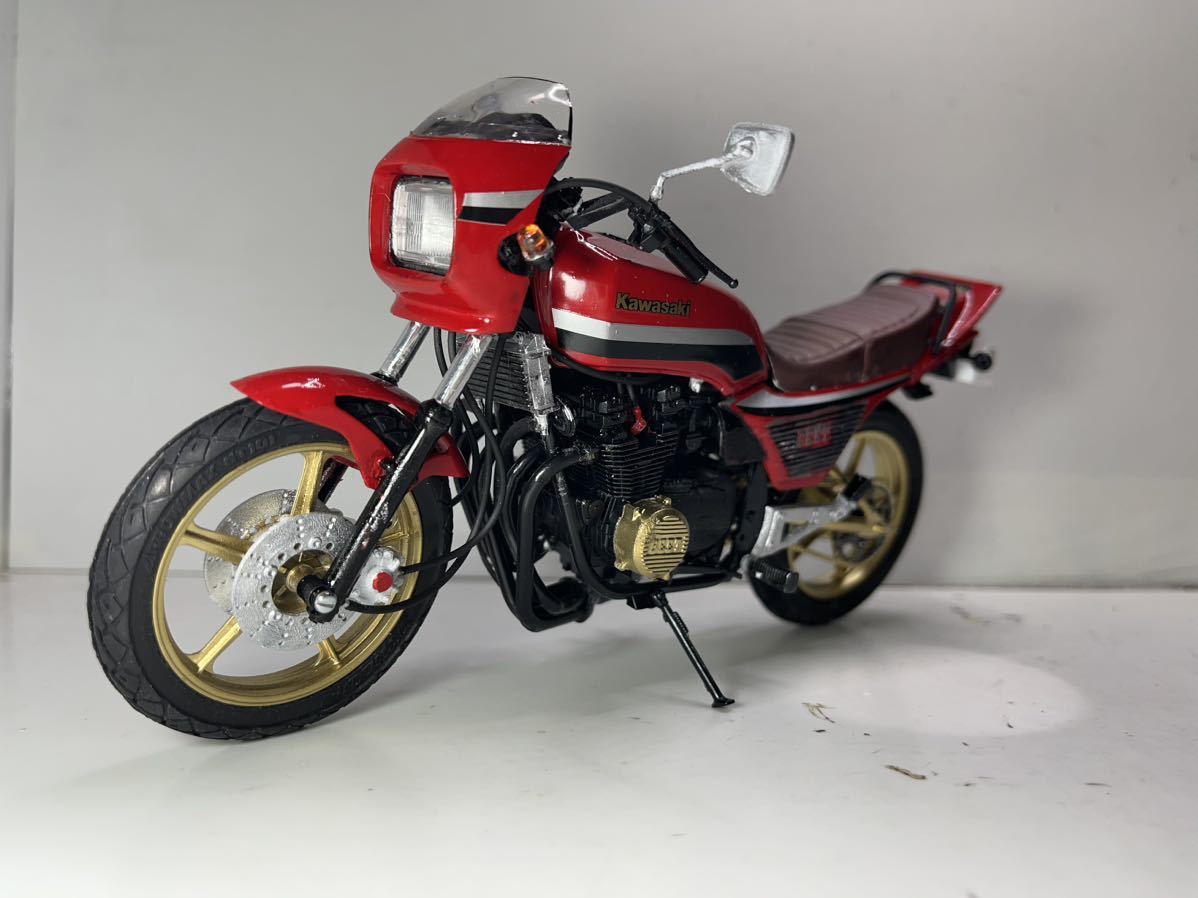 1/12プラモデルKawasaki Z400GP「チョイ悪カスタム 1/12プラモデルKawasaki Z400GP「チョイ悪カスタム