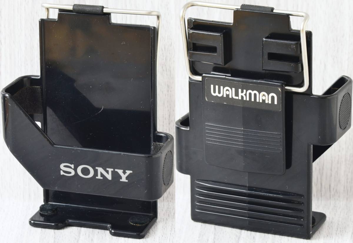 SONY WALKMAN WM-2 カセットウォークマン 銀 ケース付 修理・整備済 完