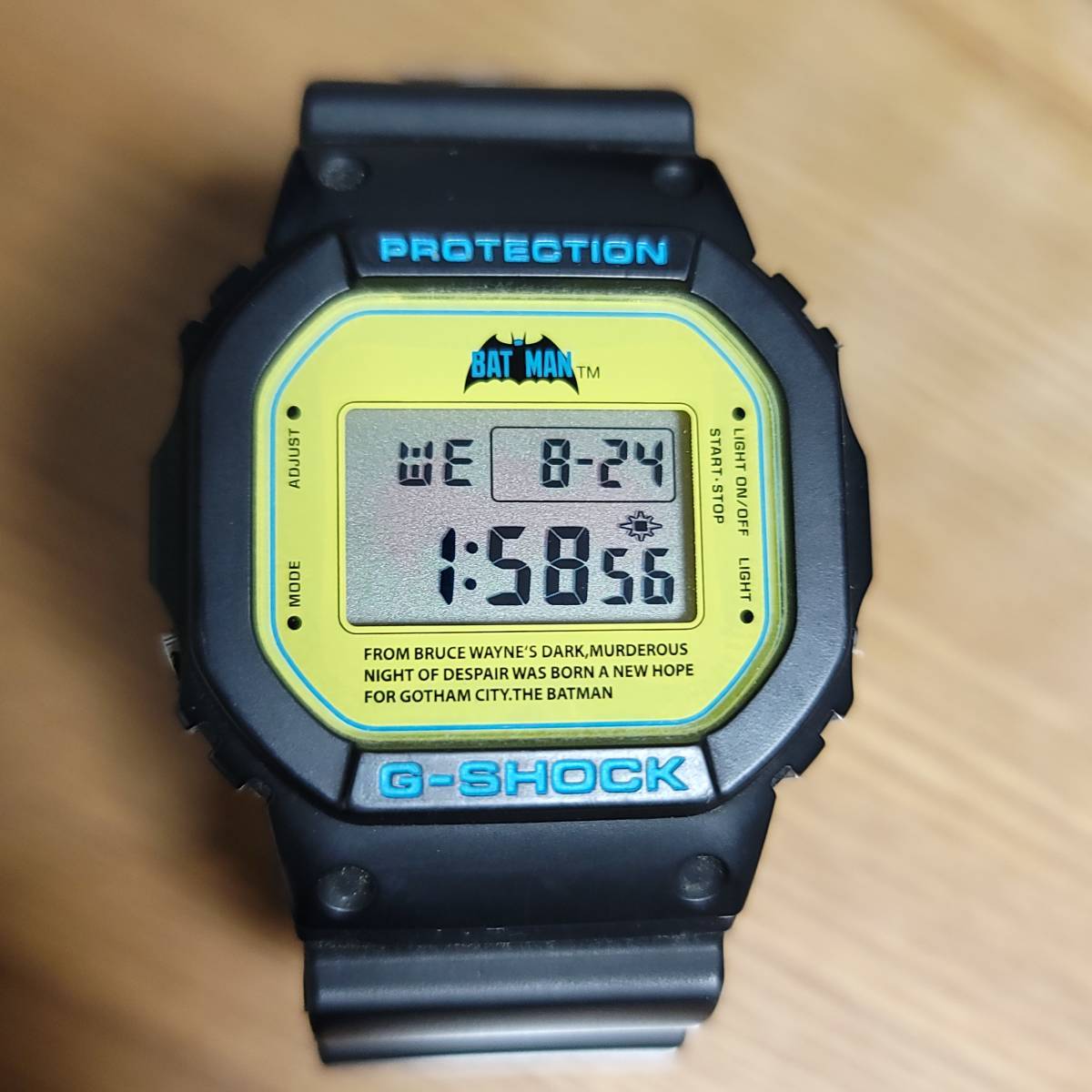 誠実】 G-SHOCK 腕時計 DW-5600VT バットマン コラボレーションモデル